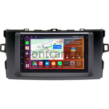 Toyota Auris 2006-2012 Canbox H-Line 4477-RP-TYAU15XB-176 на Android 10 (4G-SIM, 4/32, DSP, QLed) (173х98)