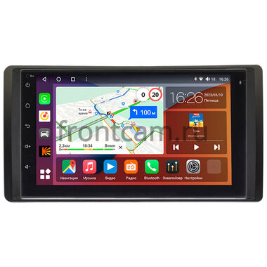 УАЗ Патриот (UAZ Patriot), Профи 2012-2026 (черная) Canbox H-Line 4477-RP-UZPTB-77 на Android 10 (4G-SIM, 4/32, DSP, QLed)