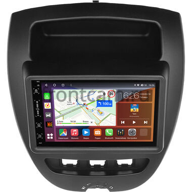 Citroen C1 2005-2014 Canbox H-Line 6514-RP-11-167-211 на Android 14 (4G-SIM, 6/128, DSP, IPS)