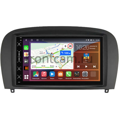 Mercedes SL-klasse V (R230) 2006-2011 Canbox H-Line 5512-RP-11-710-362 на Android 10 (4G-SIM, 4/32, DSP, IPS)