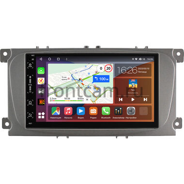 Ford Focus 2, C-MAX, Mondeo 4, S-MAX, Galaxy 2, Tourneo Connect 2006-2015 Canbox H-Line 6513-RP-FRCMD-54 на Android 14 (4G-SIM, 4/64, DSP, IPS)