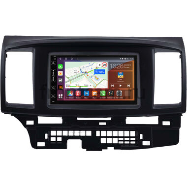 Mitsubishi Lancer X 2007-2018 Canbox H-Line 6515-RP-MMLNB-49 на Android 14 (4G-SIM, 8/128, DSP, IPS)