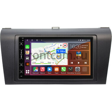 Mazda 3 (BK), Axela 2003-2009 (черная, текстурная) Canbox H-Line 5513-RP-MZ3D2-352 на Android 10 (4G-SIM, 4/64, DSP, IPS)