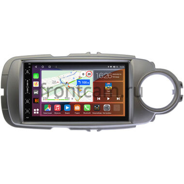 Toyota Vitz 3 (XP130) 2010-2014, Yaris 3 2010-2017 (правый и левый руль) Canbox H-Line 6515-RP-TYVT13X-181 на Android 14 (4G-SIM, 8/128, DSP, IPS)
