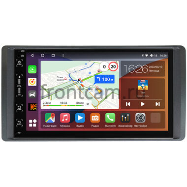 УАЗ Патриот (UAZ Patriot), Профи 2012-2026 (серая) Canbox H-Line 6515-RP-UZPT-66 на Android 14 (4G-SIM, 8/128, DSP, IPS) (173х98)