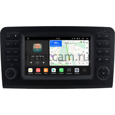 Mercedes-Benz GL (x164) 2006-2012, ML (w164) 2005-2011 (оранжевая подсветка клавиш) Canbox PRO-Line 7920-RP-0671-521 на Android 13 (4G-SIM, 6/128, DSP, QLed)