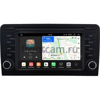 Audi A3 (8P) 2003-2013 (красная подсветка клавиш) Canbox H-Line 5617-RP-0945-523 на Android 14 (4G-SIM, 4/64, DSP, QLed)