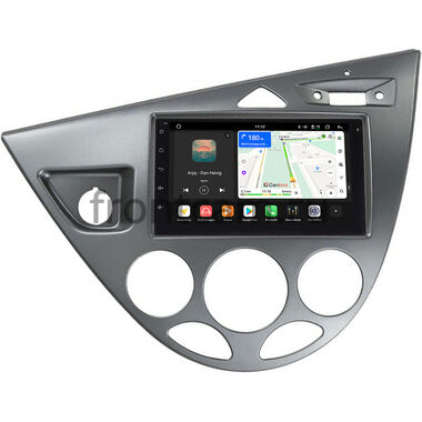 Ford Focus 1998-2005 (серебро) Canbox H-Line 5617-RP-11-549-239 на Android 14 (4G-SIM, 4/64, DSP, QLed)