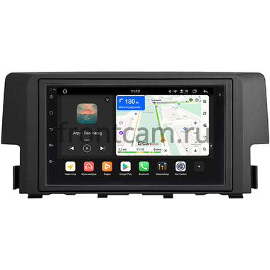 Honda Civic 10 2015-2021 Canbox PRO-Line 7920-RP-11-650-272 на Android 13 (4G-SIM, 6/128, DSP, QLed)