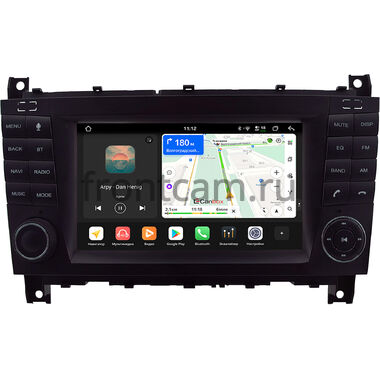 Mercedes-Benz C (w203), CLC, G (w463) 2004-2012 (оранжевая подсветка клавиш) Canbox PRO-Line 7920-RP-2119-502 на Android 13 (4G-SIM, 6/128, DSP, QLed)