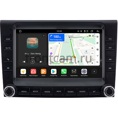 Porsche Cayman (987), 911 (997), Boxster (987) 2004-2012 (черная) Canbox PRO-Line 7920-RP-2165-511 на Android 13 (4G-SIM, 6/128, DSP, QLed)