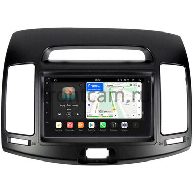 Hyundai Elantra 4 (HD) 2006-2011 (черная) Canbox PRO-Line 7920-RP-HDHD-30 на Android 13 (4G-SIM, 6/128, DSP, QLed)