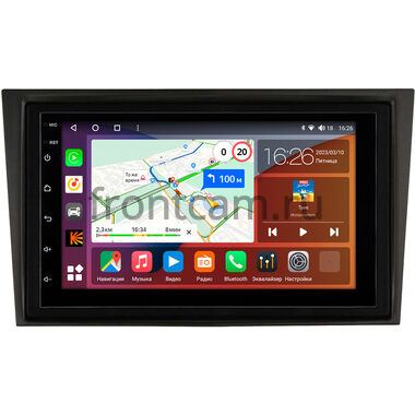 Opel Astra H 2004-2014, Astra GTC H 2004-2011 (черная, с ребром) Canbox EVO 5822-RP-11-028-213 на Android 14 (4G-SIM, 8/256, DSP, QLed, AI, 360)