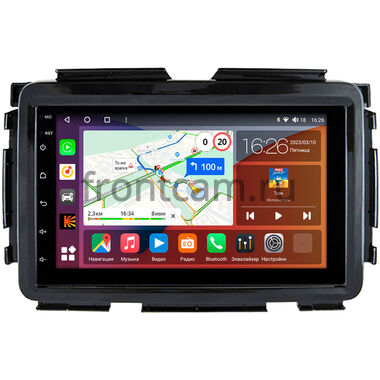 Honda HR-V 2, Vezel, XR-V 2014-2021 (глянцевая) Canbox EVO 5822-RP-11-564-268 на Android 14 (4G-SIM, 8/256, DSP, QLed, AI, 360)