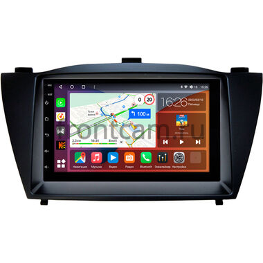 Hyundai ix35, Tucson II 2011-2015 Canbox EVO 5820-RP-HDI35-32 на Android 14 (4G-SIM, 4/64, DSP, QLed, AI, 360)