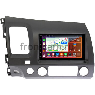 Honda Civic 8 4D 2005-2012 (левый руль, седан) Canbox EVO 5820-RP-HNCV52-60 на Android 14 (4G-SIM, 4/64, DSP, QLed, AI, 360)