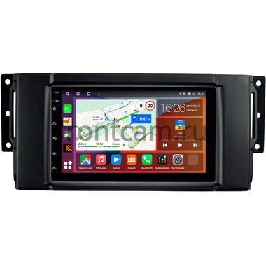 Land Rover Discovery 3, Range Rover Sport 2005-2009 (устанавливается вниз) Canbox EVO 5821-RP-LRRN-114 на Android 14 (4G-SIM, 6/128, DSP, QLed, AI, 360)