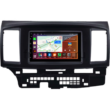 Mitsubishi Lancer X 2007-2018 Canbox EVO 5821-RP-MMLNB-49 на Android 14 (4G-SIM, 6/128, DSP, QLed, AI, 360)