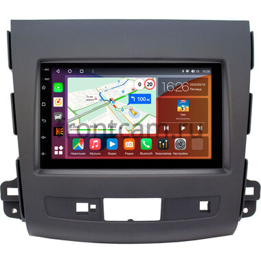 Citroen C-Crosser 2007-2013 Canbox EVO 5820-RP-MMOTBN-84 на Android 14 (4G-SIM, 4/64, DSP, QLed, AI, 360)