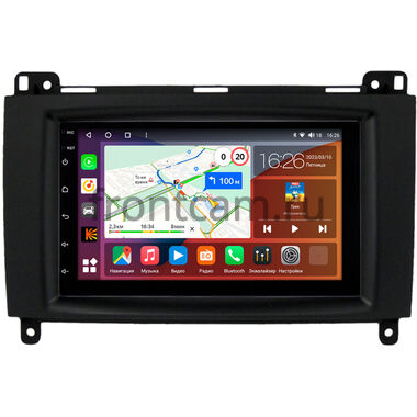 Mercedes A-klasse (W169), B-klasse (W245), Vito 2 (W639), Vito 3 (W447), Viano (W639) 2006-2018 Canbox EVO 5822-RP-MRB-57 на Android 14 (4G-SIM, 8/256, DSP, QLed, AI, 360)
