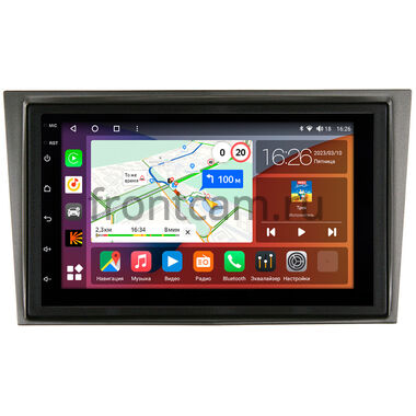 Opel Astra H 2004-2014, Astra GTC H 2004-2011 (серая, с ребром) Canbox EVO 5821-RP-OPVTD-212 на Android 14 (4G-SIM, 6/128, DSP, QLed, AI, 360)