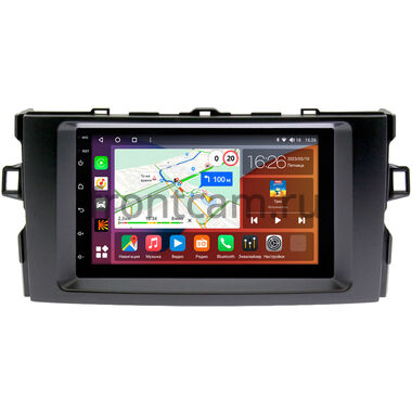 Toyota Auris 2006-2012 Canbox EVO 5822-RP-TYAU15XB-176 на Android 14 (4G-SIM, 8/256, DSP, QLed, AI, 360) (173х98)