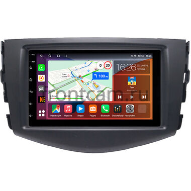 Toyota RAV4 (XA30) 2005-2016 Canbox EVO 5822-RP-TYRV3Xb-13 на Android 14 (4G-SIM, 8/256, DSP, QLed, AI, 360)