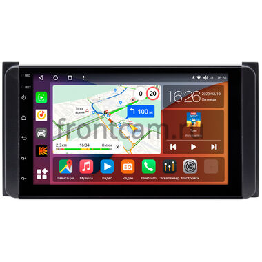 Canbox EVO 5821-RP-TYUNBBW-43 для Toyota Universal Android 14 (4G-SIM, 6/128, DSP, QLed, AI, 360)