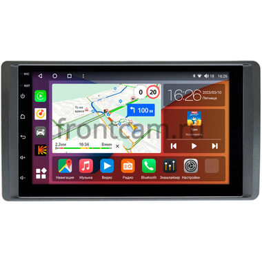 УАЗ Патриот (UAZ Patriot), Профи 2012-2026 (серая) Canbox EVO 5821-RP-UZPT-66 на Android 14 (4G-SIM, 6/128, DSP, QLed, AI, 360) (173х98)