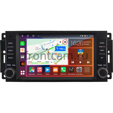 Dodge Avenger, Caliber, Caravan, Grand Caravan, Challenger, Charger, Dakota, Durango, Journey, Magnum, Nitro, RAM Canbox H-Line 7203 4/32 на Android 10 (4G-SIM, DSP, IPS)