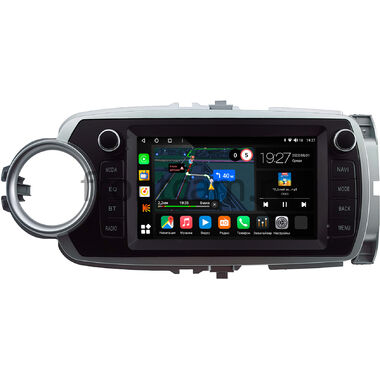 Toyota Yaris 3 2010-2017 Canbox M-Line 9864-RP-0695-519 на Android 10 (4G-SIM, 4/64, DSP, QLed)