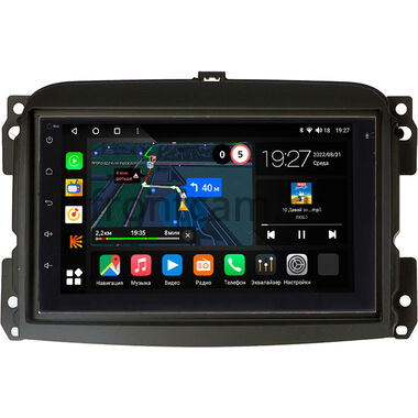 Fiat 500 2 2015-2022 Canbox M-Line 9864-RP-0872-522 на Android 10 (4G-SIM, 4/64, DSP, QLed) (173х98)