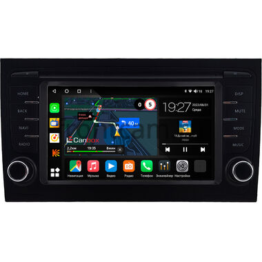 Audi A4 (B6, B7), S4 (B6), S4 (B7), RS4 (B7) 2000-2009 (красная подсветка клавиш) Canbox M-Line 9863-RP-0946-524 на Android 10 (4G-SIM, 2/32, DSP, QLed)