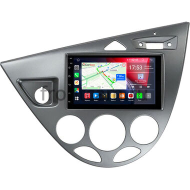 Ford Focus 1998-2005 (серебро) Canbox GT056-RP-11-549-239 на Android 10 (2/32, DSP, IPS, Carplay) С крутилкой