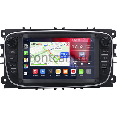 Ford Focus 2, C-MAX, Mondeo 4, S-MAX, Galaxy 2, Tourneo Connect 2006-2015 (черный) Canbox 1.5/32 на Android 10 (RS7-RP-2054-492) (IPS, DSP, CarPlay)