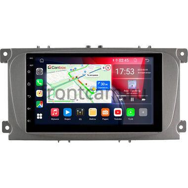 Ford Focus 2, C-MAX, Mondeo 4, S-MAX, Galaxy 2, Tourneo Connect 2006-2015 Canbox 4/64 на Android 10 (GTR7-RP-FRCMD-54) (IPS, DSP, CarPlay)