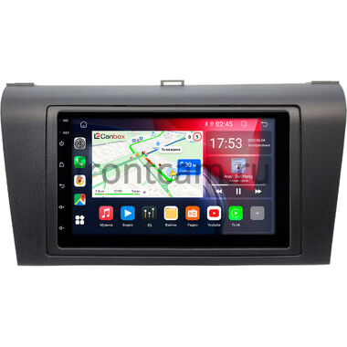 Mazda 3 (BK), Axela 2003-2009 (черная, текстурная) Canbox 2/32 на Android 10 (GT5510-RP-MZ3D2-352)