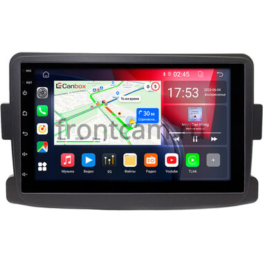 Renault Duster, Sandero 2, Logan 2, Kaptur, Dokker 2012-2022 Canbox GT056-RP-RNDS-08 на Android 10 (2/32, DSP, IPS, Carplay) С крутилкой