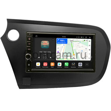 Honda Insight II 2009-2014 (левый руль) Canbox H-Line 6603-RP-11-222-301 на Android 14 (4G-SIM, 4/64, DSP, IPS) С крутилкой
