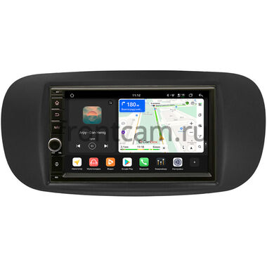 Fiat 500 2 2007-2015 Canbox H-Line 6605-RP-11-322-220 на Android 14 (4G-SIM, 8/128, DSP, IPS) С крутилкой