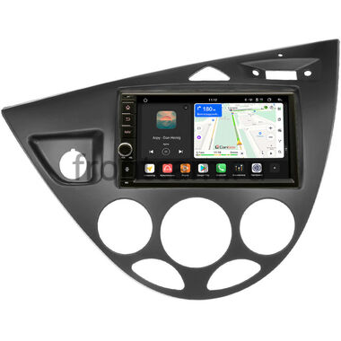 Ford Focus 1998-2005 (черная) Canbox H-Line 6603-RP-11-548-238 на Android 14 (4G-SIM, 4/64, DSP, IPS) С крутилкой