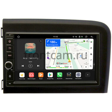 Volvo S80 1998-2006 Canbox H-Line 6605-RP-11-586-136 на Android 14 (4G-SIM, 8/128, DSP, IPS) С крутилкой