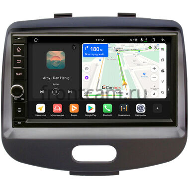 Hyundai i10 I 2007-2013 Canbox H-Line 6604-RP-HDI10-147 на Android 14 (4G-SIM, 6/128, DSP, IPS) С крутилкой