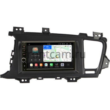 Kia Optima 3, K5 2010-2013 Canbox H-Line 6605-RP-KIK5-320 на Android 14 (4G-SIM, 8/128, DSP, IPS) С крутилкой