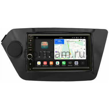Kia Rio III 2011-2017 Canbox H-Line 6604-RP-KIRI-27 на Android 14 (4G-SIM, 6/128, DSP, IPS) С крутилкой