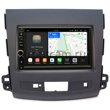 Peugeot 4007 2007-2012 Canbox H-Line 6603-RP-MMOTBN-84 на Android 14 (4G-SIM, 4/64, DSP, IPS) С крутилкой