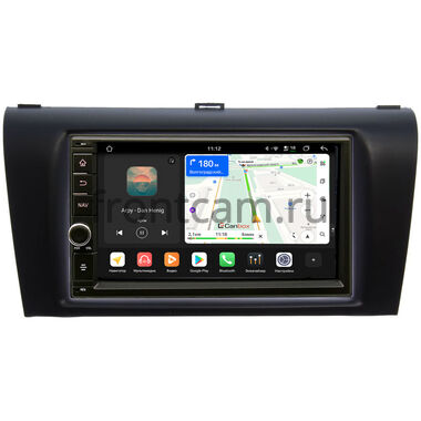 Mazda 3 (BK), Axela 2003-2009 (черная, глядкая) Canbox H-Line 6603-RP-MZ3D-116 на Android 14 (4G-SIM, 4/64, DSP, IPS) С крутилкой