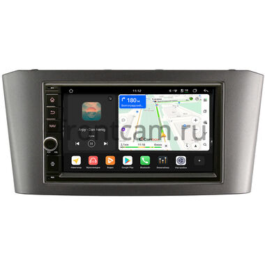 Toyota Avensis 2 2003-2009 Canbox H-Line 6605-RP-TYAV25Xc-09 на Android 14 (4G-SIM, 8/128, DSP, IPS) С крутилкой