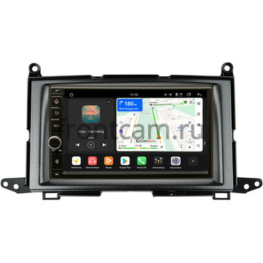 Toyota Venza 2008-2017 Canbox H-Line 6604-RP-TYVZ-132 на Android 14 (4G-SIM, 6/128, DSP, IPS) С крутилкой