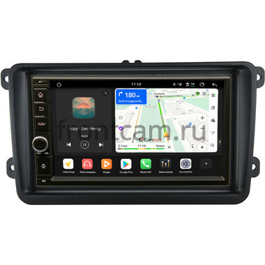 Skoda Fabia 2 2007-2014, Rapid 2012-2020, Roomster 2006-2015 Canbox H-Line 6605-RP-VWTRN-22 на Android 14 (4G-SIM, 8/128, DSP, IPS) С крутилкой
